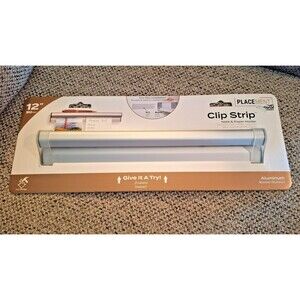 National Hardware 12" Clip Strip, Aluminum  (N260-136)  V2564